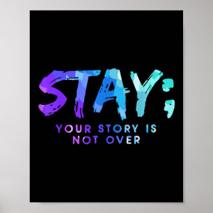Póster Tu historia no terminó de seguir adelante con la p