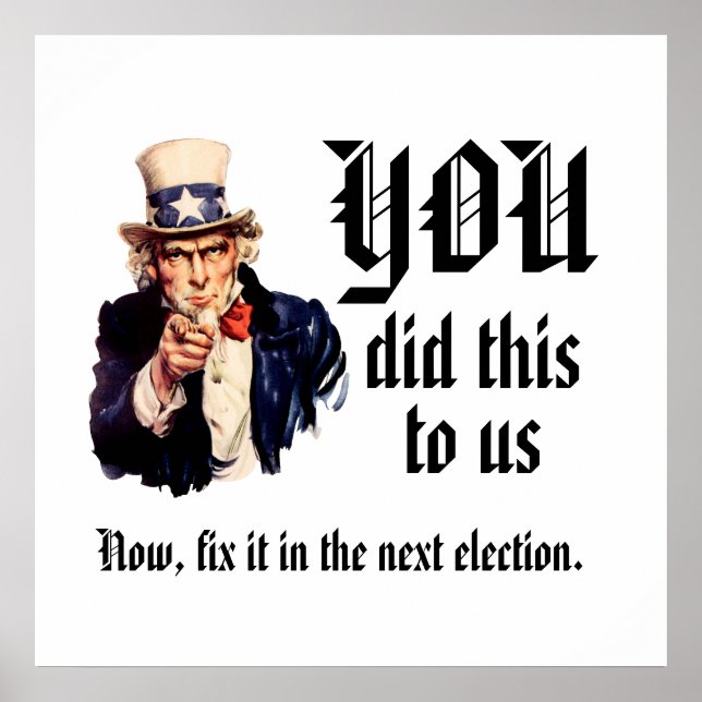 Póster TÚ Nos Hiciste Esto (Frente)