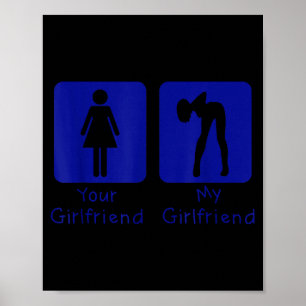 Póster Tu Novia Normal - Mi Novia Y Chico Divertido