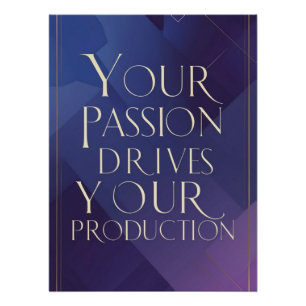 Póster Tu Pasión Impulsa Tu Producción