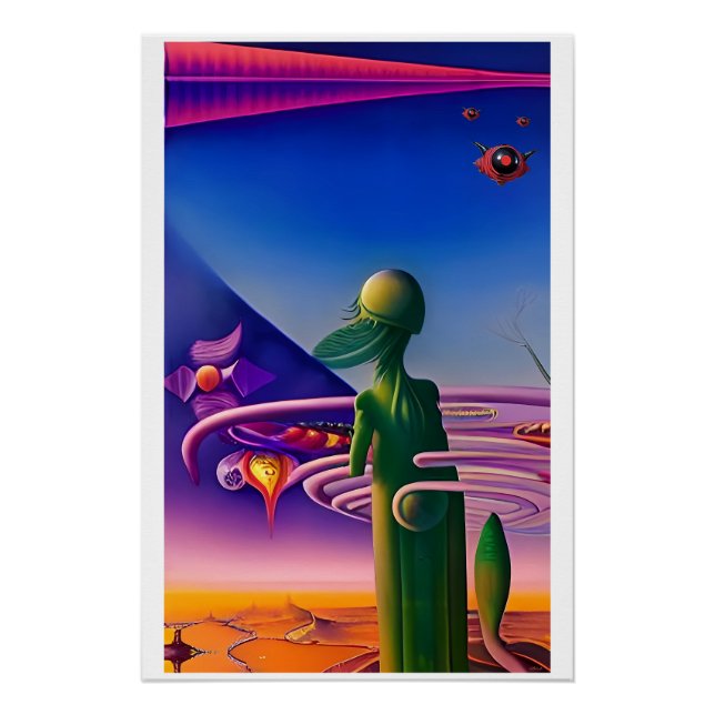 Póster Tu sogni - Ken Gage Art (Anverso)