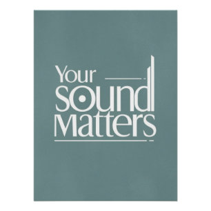 Póster Tu sonido importa