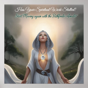 Póster ¿Tu Trabajo Espiritual Se Ha Quedado Paralizado?