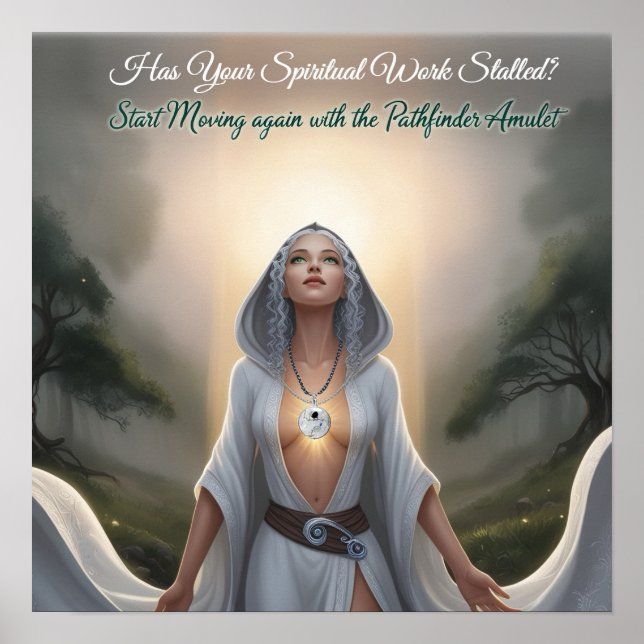 Póster ¿Tu Trabajo Espiritual Se Ha Quedado Paralizado? (Frente)