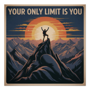 Póster Tu único límite eres tú