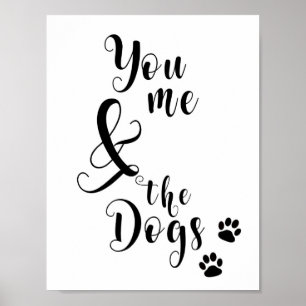 Póster Tú y los perros, la familia y el perro
