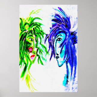 Póster tú y yo 24x36