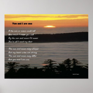 Póster Tú y yo somos uno
