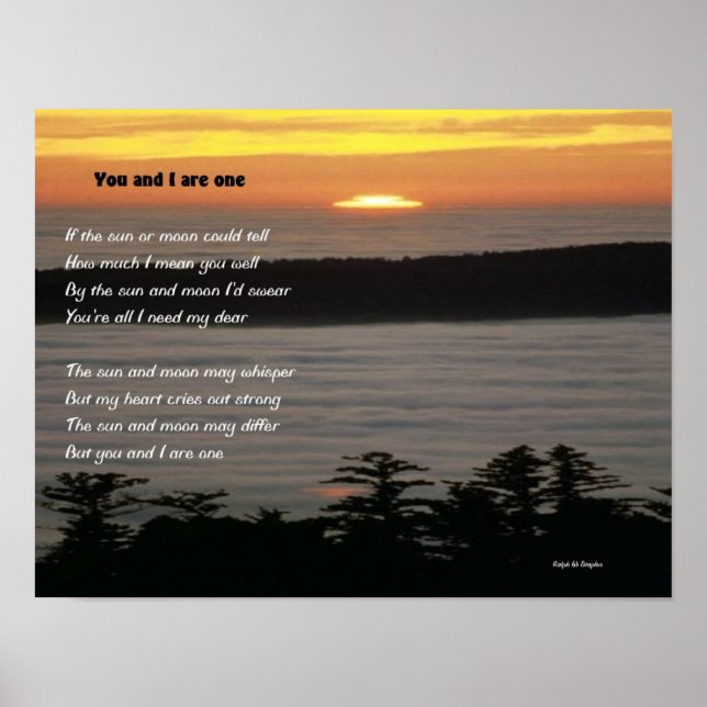 Póster Tú y yo somos uno (Frente)