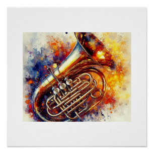 Póster Tuba Vibrante,