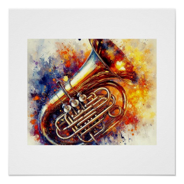 Póster Tuba Vibrante,  (Anverso)