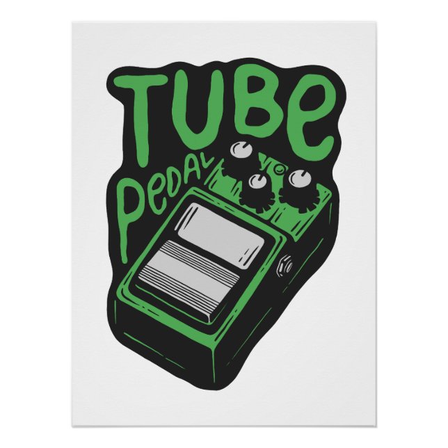 Póster Tube Pedal (Anverso)