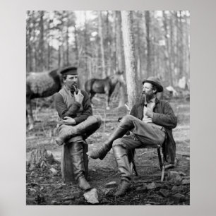 Póster Tuberías de guerra civil: 1864