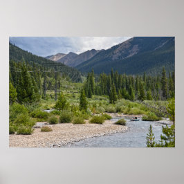 Póster Tubing en el río Snake, Colorado