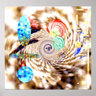 Póster Tubo matemático