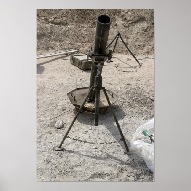 Póster Tubos de mortero (Frente)