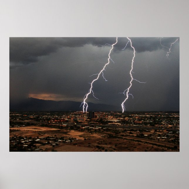 Póster Tucson Lightning (Frente)