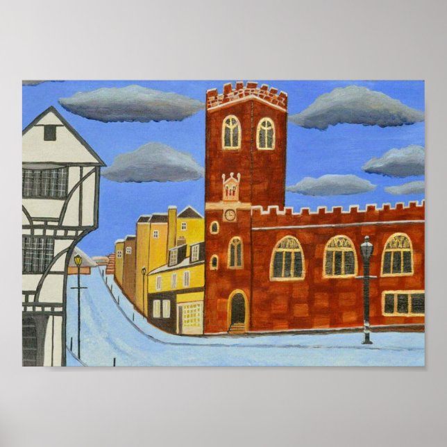 Póster Tudor House England (Frente)