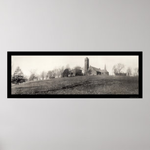 Póster Tufts College Medford Photo 1910