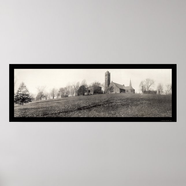 Póster Tufts College Medford Photo 1910 (Frente)