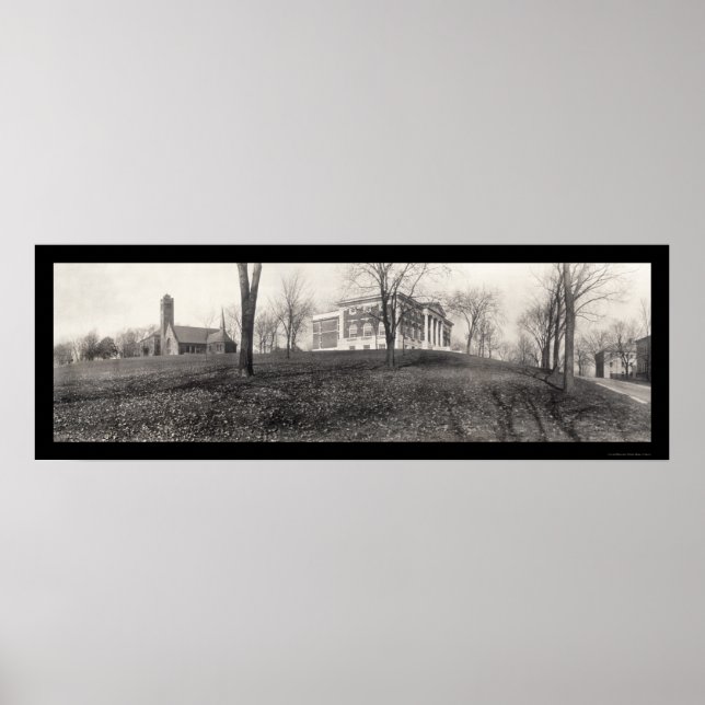 Póster Tufts College Photo 1910 (Frente)