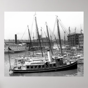 Póster Tug & Luggers