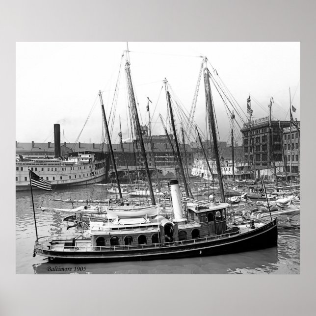 Póster Tug & Luggers (Frente)