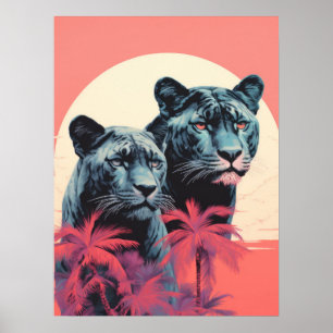 Póster Tuiteros Guardianes: Panteras tropicales