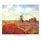 Tulipanes de Holanda por Claude Monet