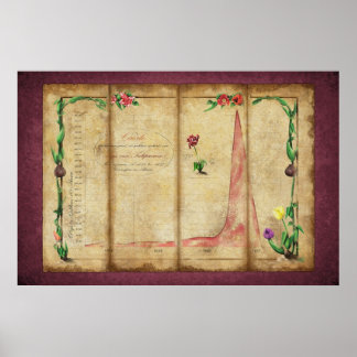 Póster Tulipomania Graph (byzantium)