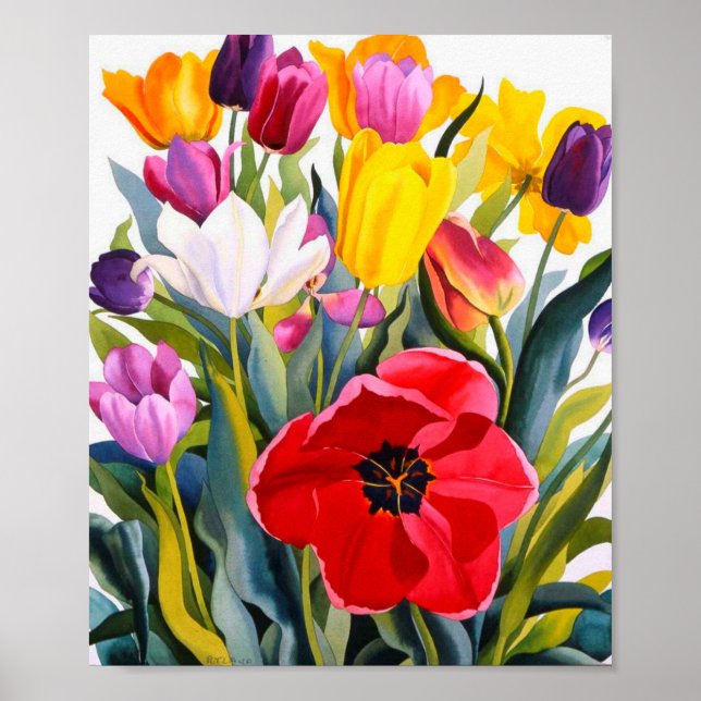 Póster Tulips 2007 (Frente)