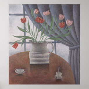 Póster Tulips Curtain Cups 2002