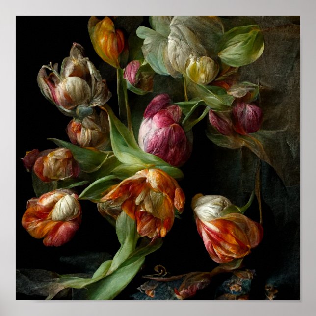 Póster Tulips Still Life (Frente)