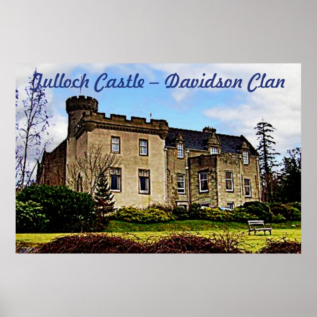 Póster Tulloch Castle - Davidson Clan (Frente)