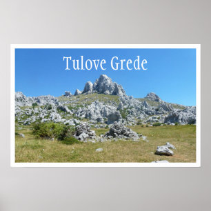 Póster Tulove Grede, Dalmatia, Croacia