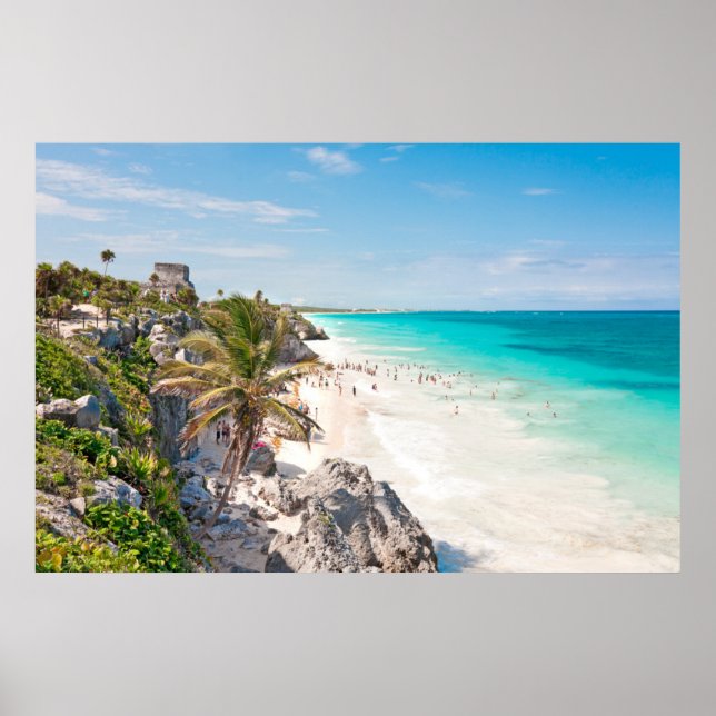 Póster Tulum Beach (Frente)