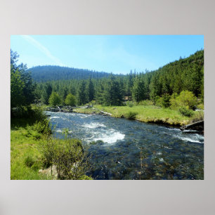 Póster Tumalo Creek, Oregon