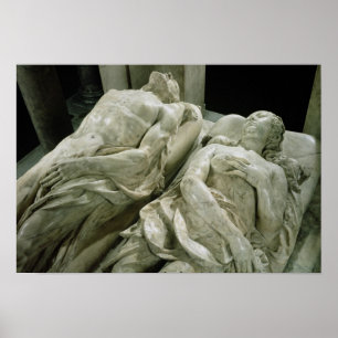 Póster Tumba de Catherine de Medici y Enrique II