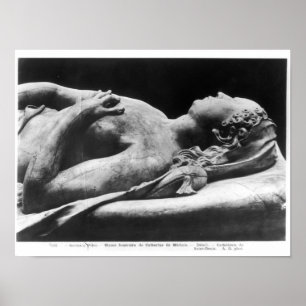 Póster Tumba de Catherine de Medici y Enrique II