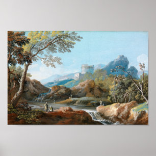 Póster Tumba de Cecilia Metella   Giovanni Battista Busir