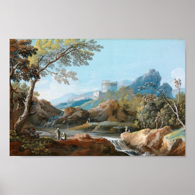 Póster Tumba de Cecilia Metella | Giovanni Battista Busir (Frente)