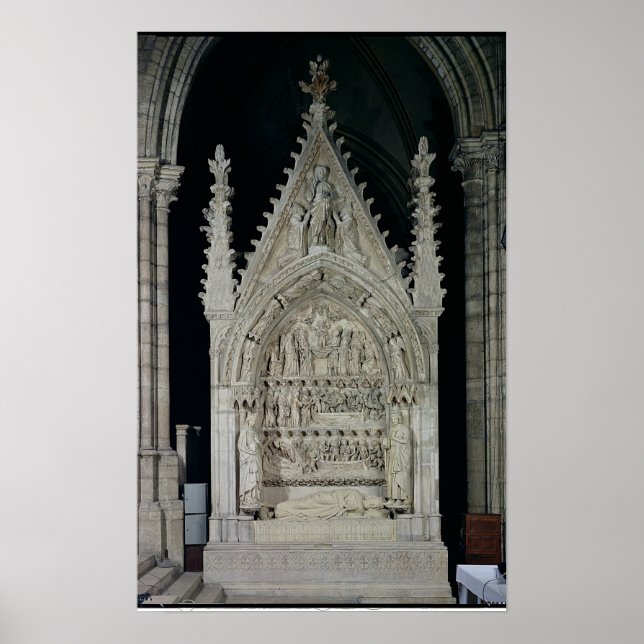 Póster Tumba de Dagobert I Rey de los Francos (Frente)