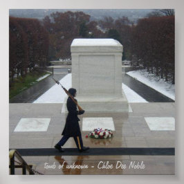 Póster Tumba de desconocido - Arlington