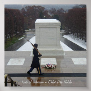 Póster Tumba de desconocido - Arlington