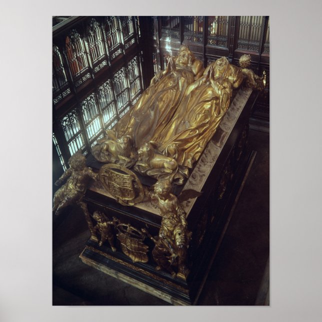 Póster Tumba de Enrique VII y su esposa (Frente)