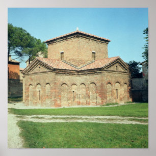 Póster Tumba de Galla Placidia, c.450