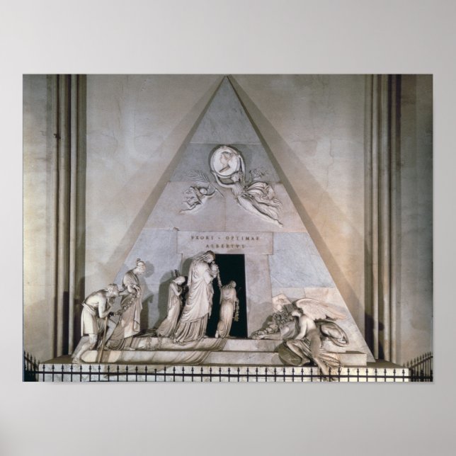 Póster Tumba de la archiduquesa Maria Christin (Frente)