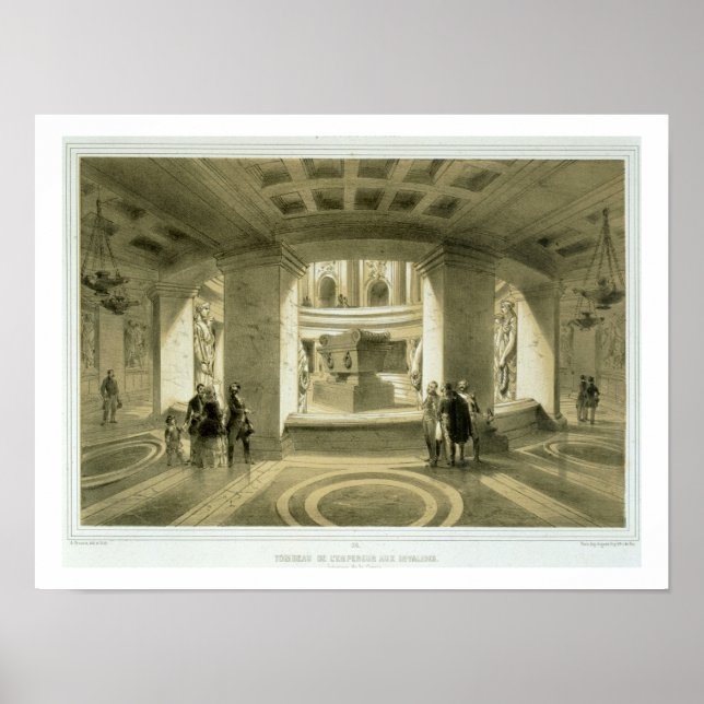 Póster Tumba de Napoleón (1769-1821) en Invalides, de P (Frente)