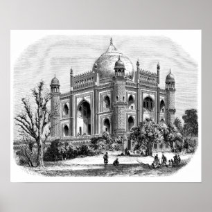 Póster Tumba de Safdarjung
