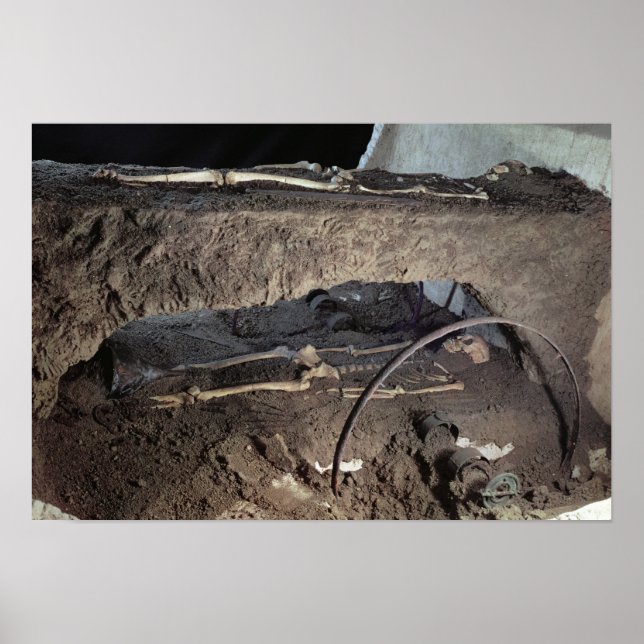 Póster Tumba de un jefe galés (Frente)